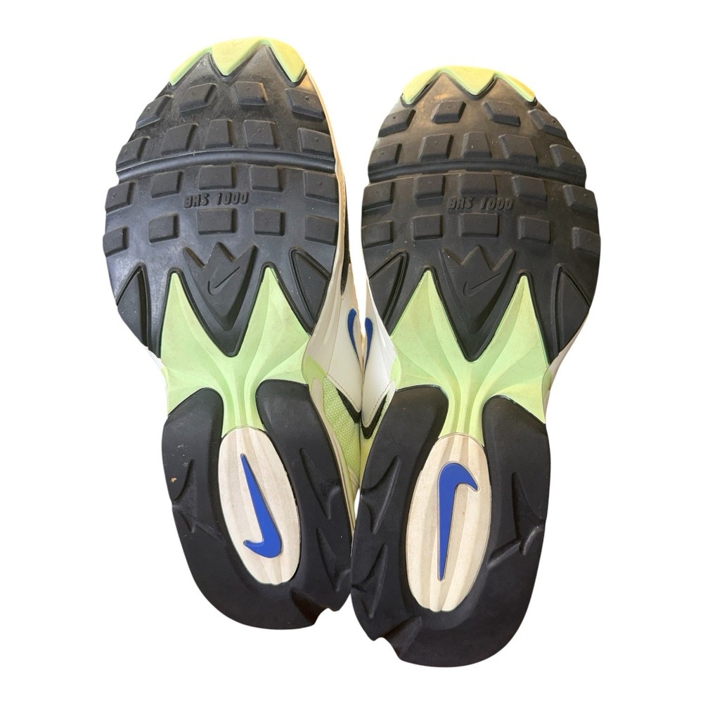 Nike Air Max Triax 96 Volt Size 12M 13.5W CT1104-700 Neon Green Royal Blue Suede - Picture 8 of 9